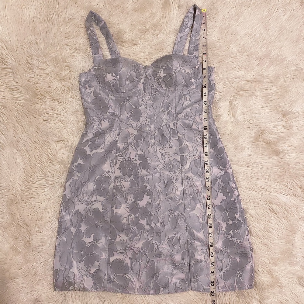 Shein Bodycon Mini Gray Dress - Picture 7 of 9
